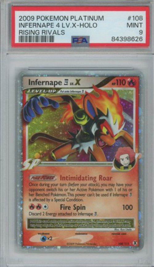 pokemon platinum rising rivals card list Platinum: Pokemon Platinum Rising Rivals Infernape