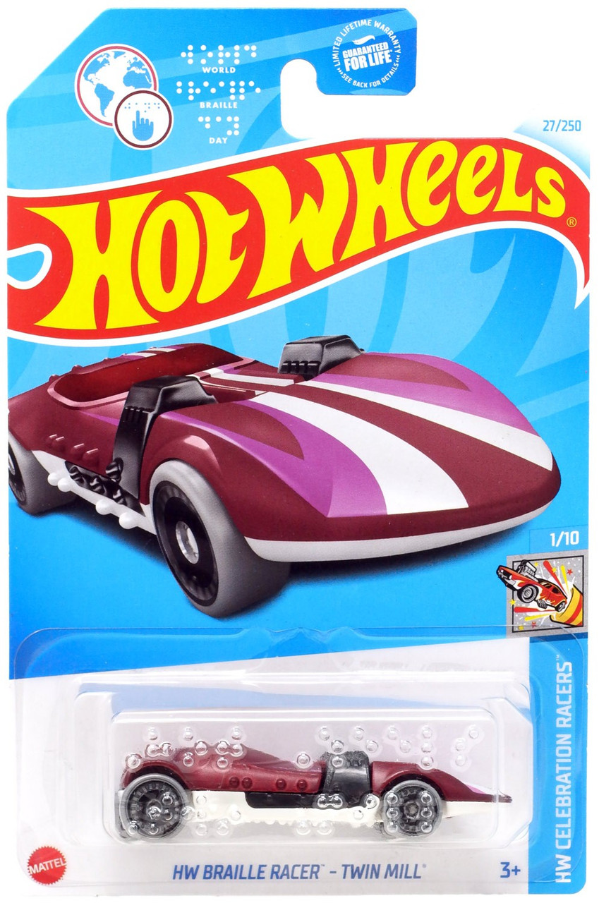 Hot Wheels Celebration Racers HW Braille Racer - Twin Mill 164