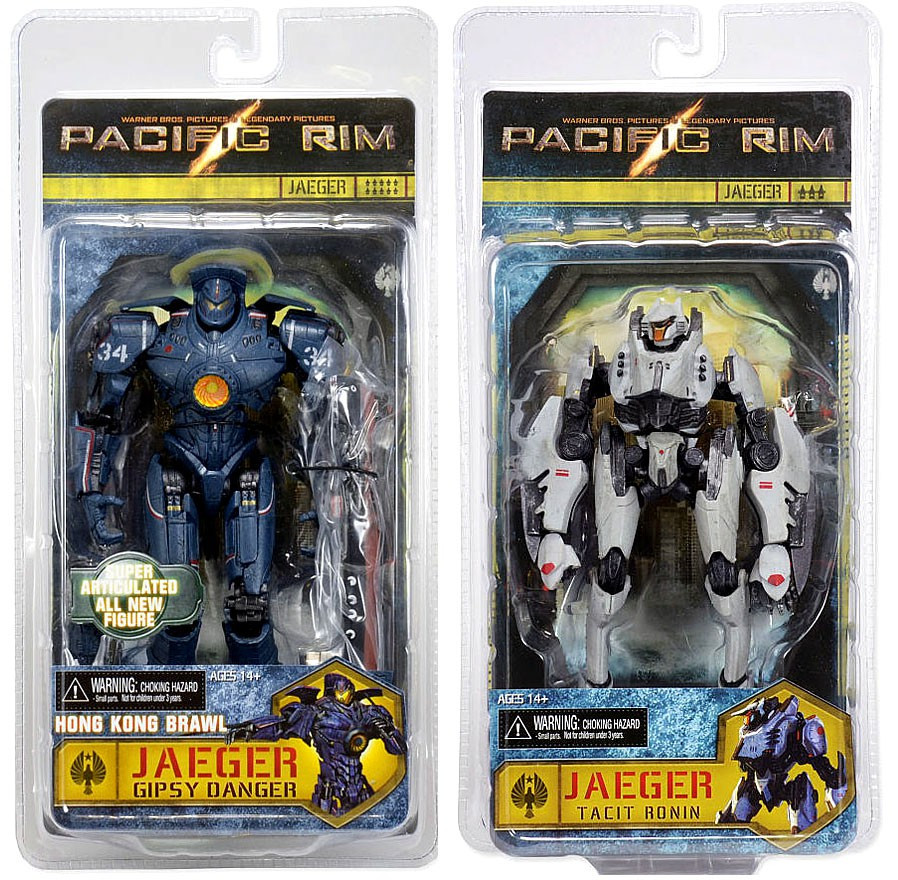 NECA Pacific Rim Series 4 Hong Kong Brawl Gipsy Danger Tacit Ronin