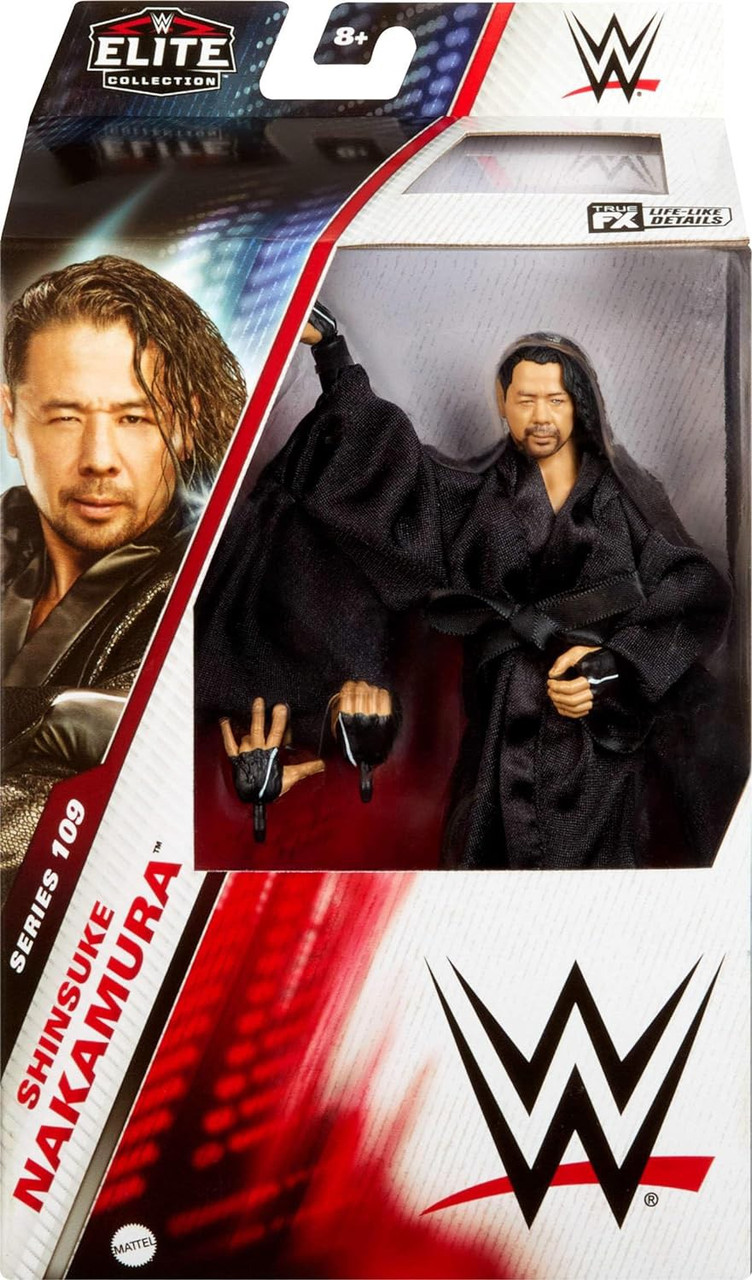 WWE Wrestling Elite Collection Series 109 Shinsuke Nakamura Action