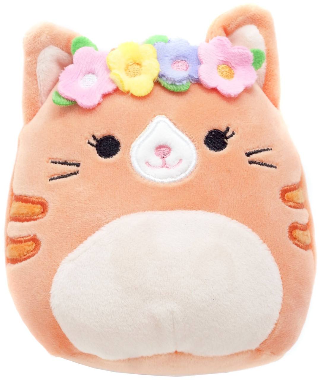 Squishmallows Spring Gigi the Cat 5 Plush Flowers Kellytoys - ToyWiz