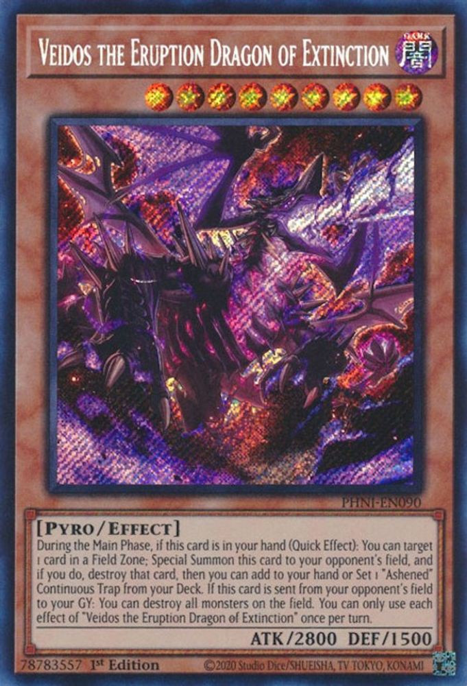 YuGiOh Trading Card Game Phantom Nightmare Single Card Secret Rare