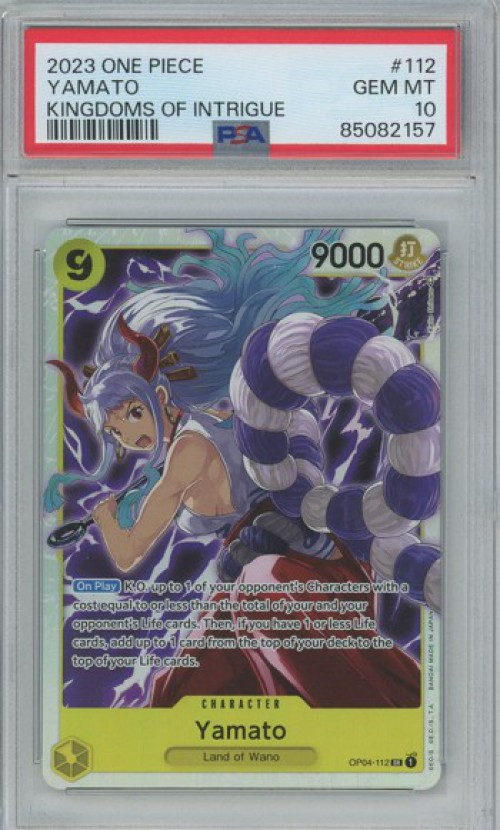 yamato one piece card game leader The Time of Battle OP16 japanese The Yamato ST One Piece Promo Yamato P-008