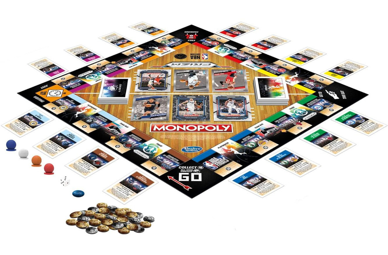 nba monopoly booster box Prizm: 2023-24 Trading Cards Booster Pack Toy Snowman Its the Monopoly Prizm Monopoly Prizm: 2023-24 NBA Basketball