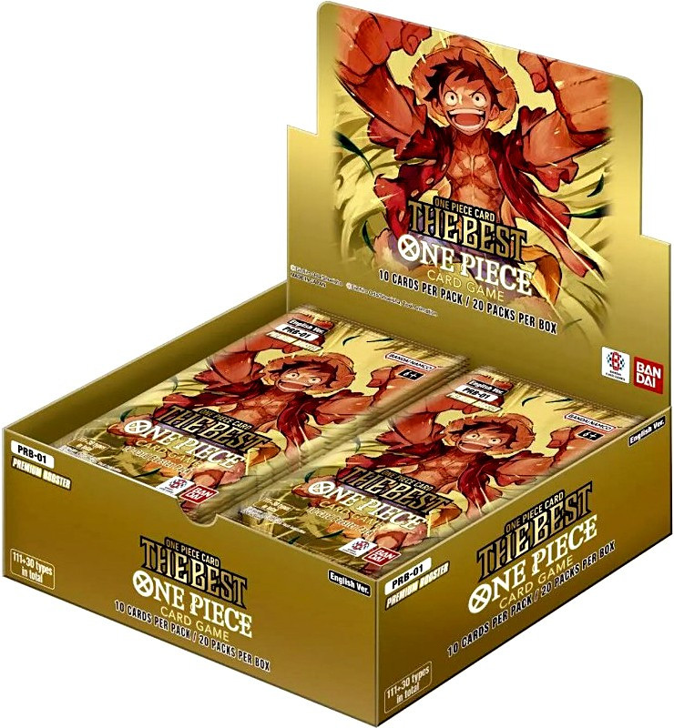 One Piece Trading Card Game The Best PREMIUM Booster Box PRB-01