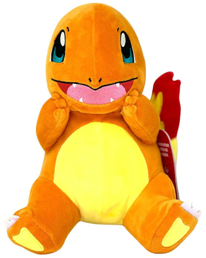 Pokemon Charmander 8 Plush Hands on Face Jazwares - ToyWiz