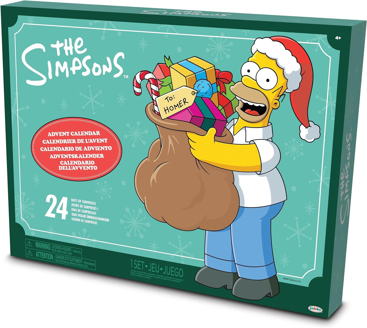 The Simpsons 2024 Advent Calendar 24 Days of Surprises, 1.5 Scale