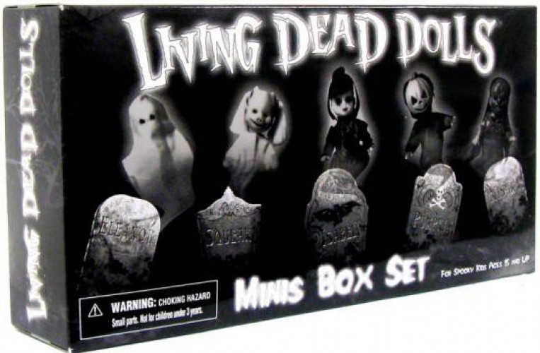 Living Dead Dolls Series 16 Minis Box Set Mini Dolls Damaged