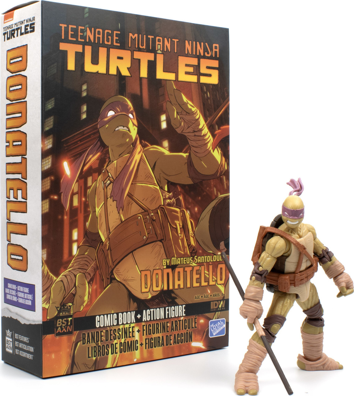 Teenage Mutant Ninja Turtles TMNT BST AXN IDW Series 2 Donatello 5