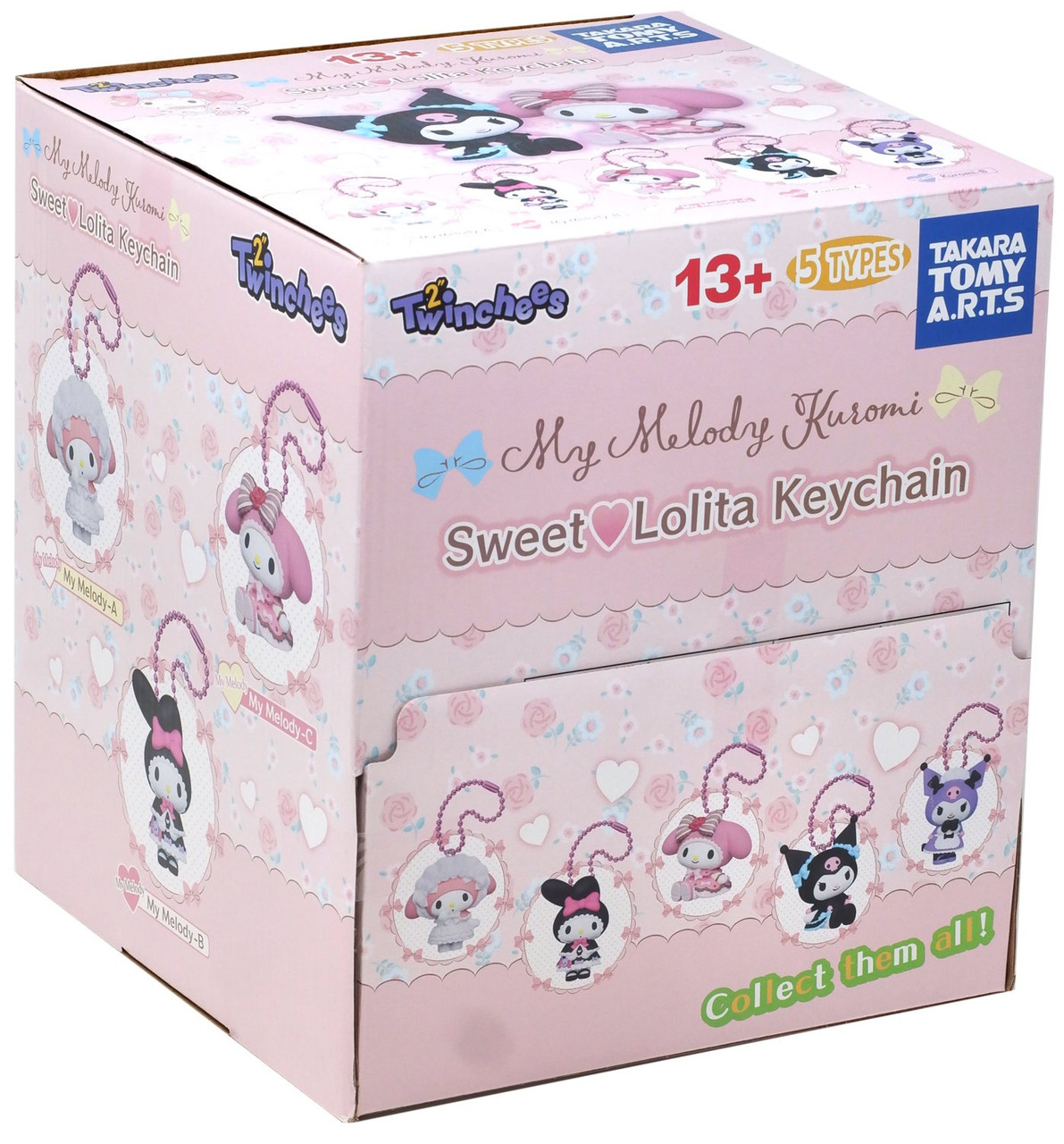 Twinchees Sanrio My Melody Kuromi Sweet Lolita Keychain Mystery