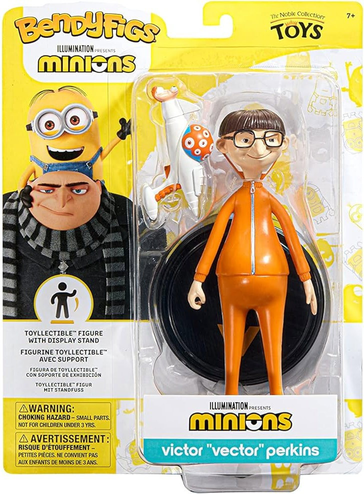 Despicable Me Minions Bendyfigs Victor Vector Perkins Figure The
