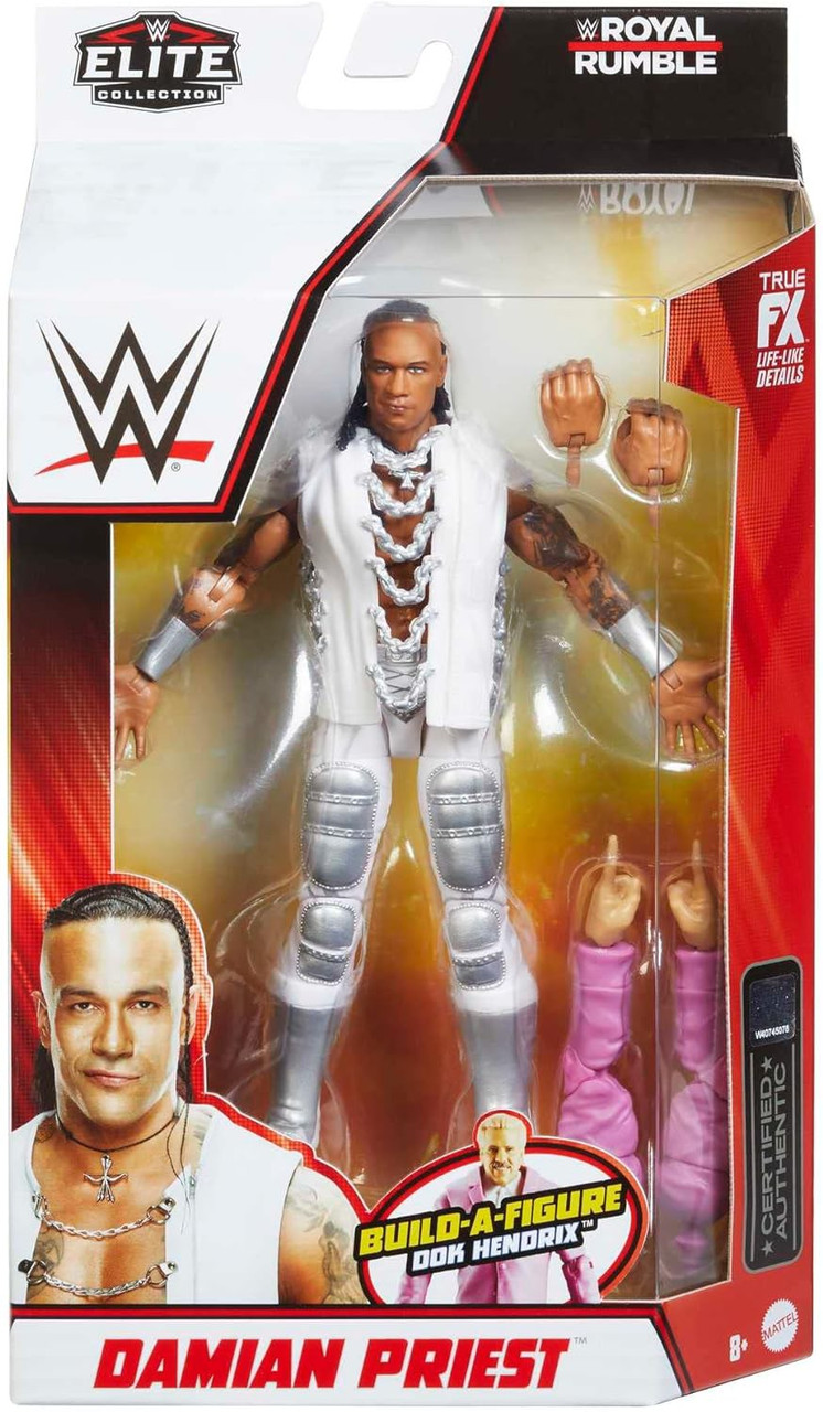 WWE Wrestling Elite Collection Royal Rumble Damian Priest 7 Action