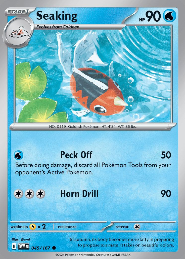 Pokemon Trading Card Game Twilight Masquerade Single Card Common