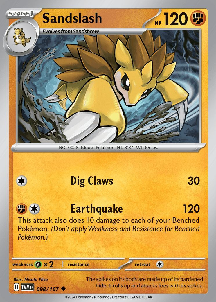 sandslash pokemon card value - 028/165 - Pokemon 151 - Reverse Foil Fusion Strike Singles Pokemon Trading Card Game Classic