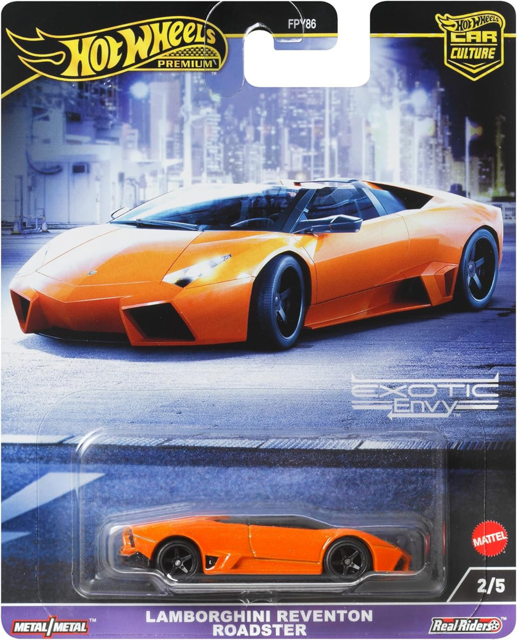 Hot Wheels Premium Car Culture Exotic Envy Lamborghini Revention