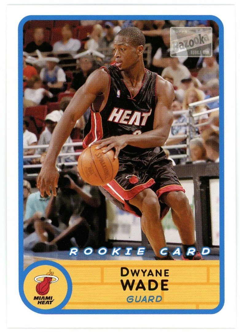 NBA 2003-04 Topps Bazooka Single Card Dwyane Wade 252 Rookie - ToyWiz