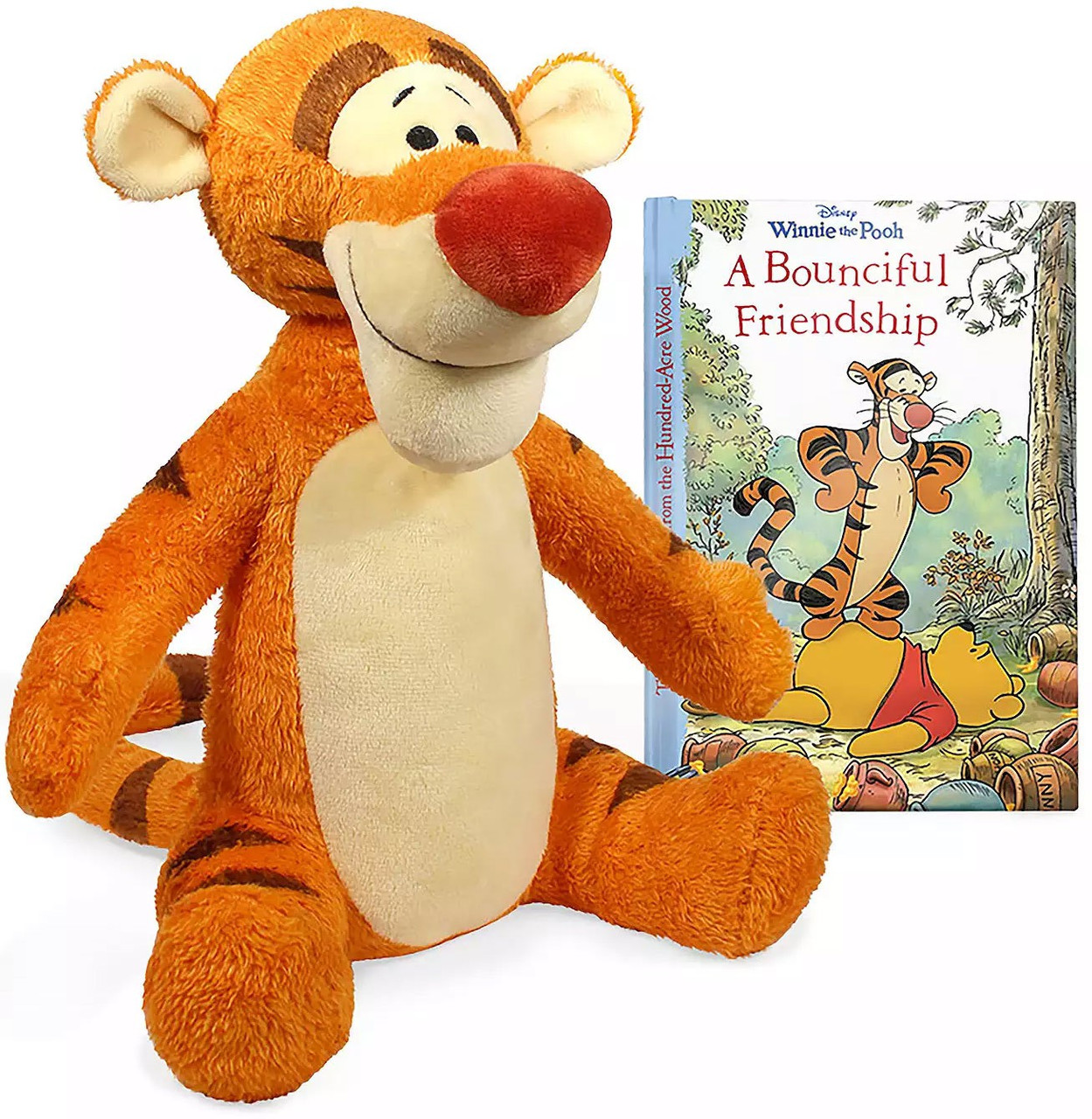 Disney Winnie the Pooh Tigger Exclusive Plush Book Yottoy - ToyWiz