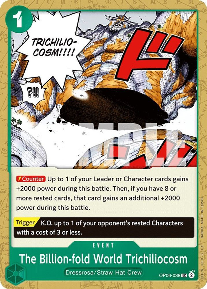 One Piece Trading Card Game Wings of the Captain Single Card