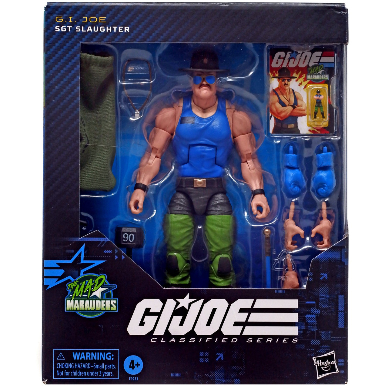 GI Joe Classified Series Sgt. Slaughter 6 Deluxe Action Figure Mad