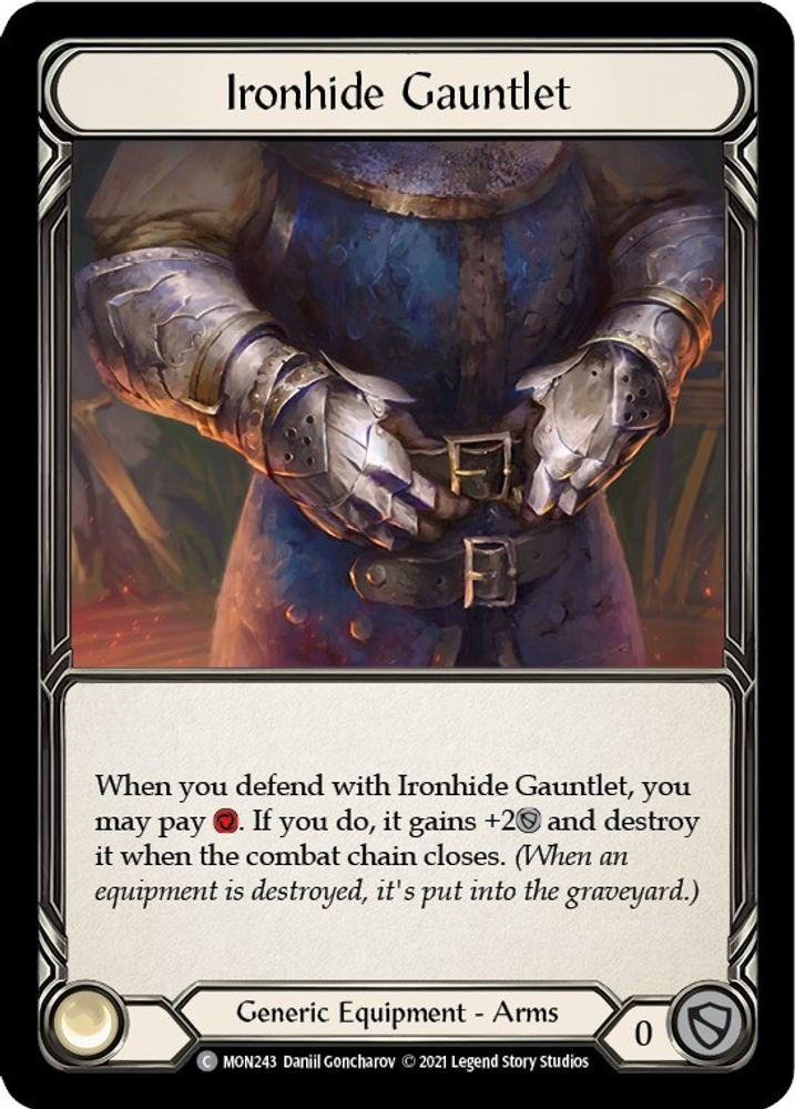 Flesh and Blood Trading Card Game Monarch Single Card Common