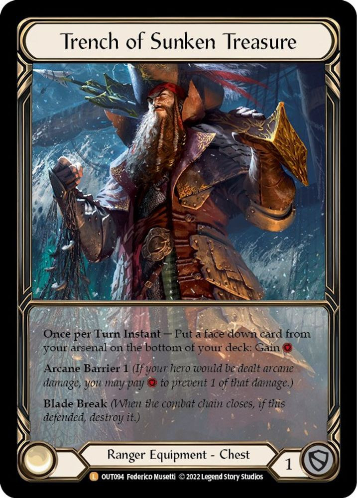 Flesh and Blood Sunken Treasure 2枚セット Flesh and Blood Trading Card Game Outsiders Single Card Legendary