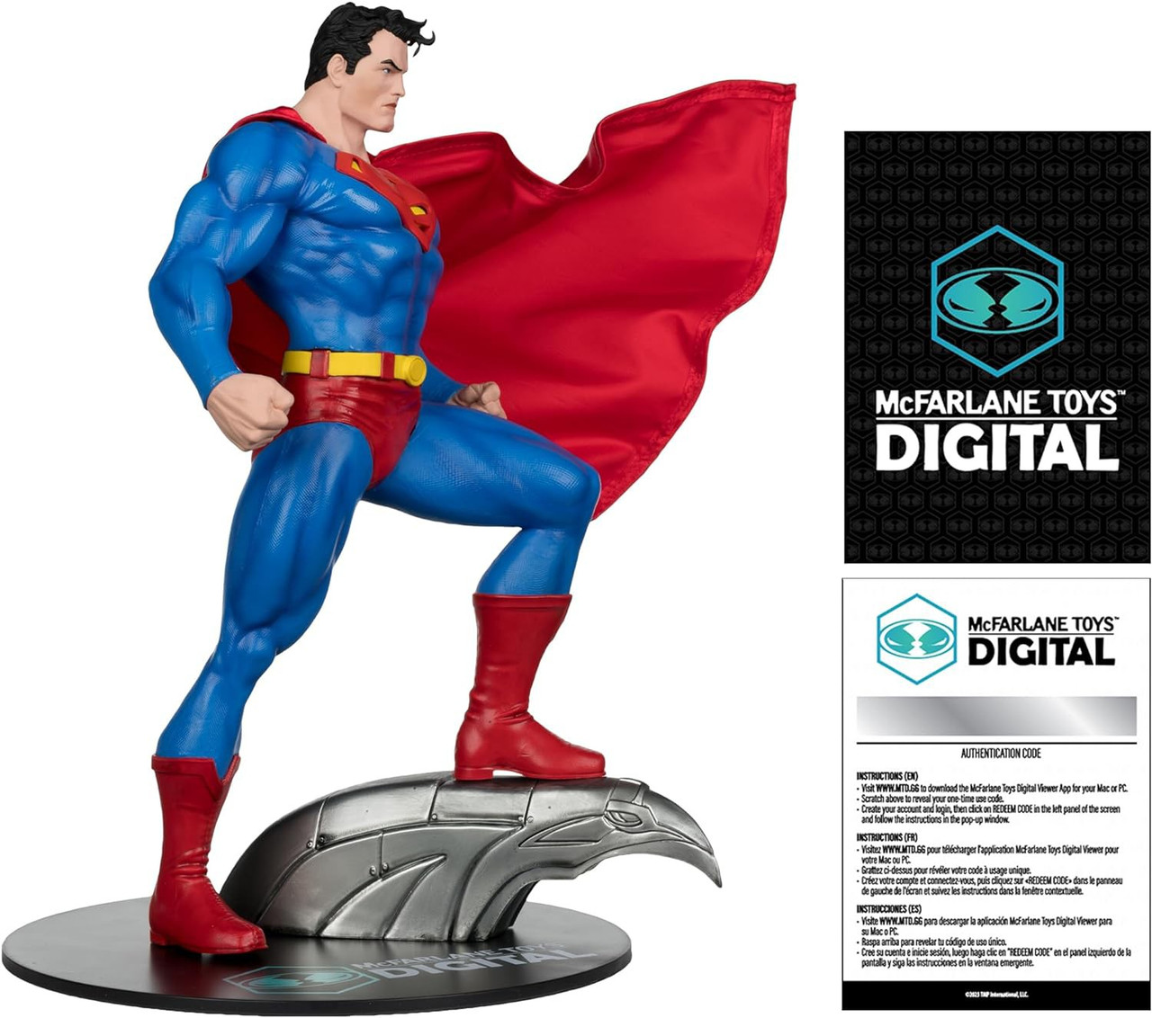 McFarlane Toys DC Direct Superman 12 Statue Jim Lee, Digital