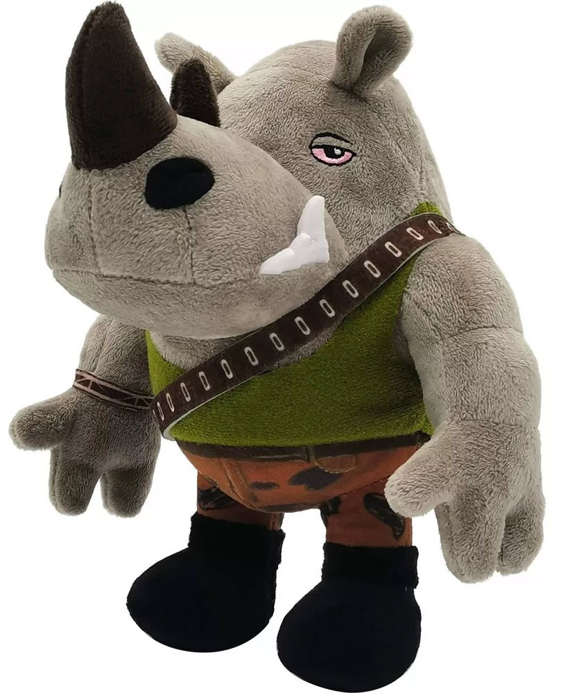 Teenage Mutant Ninja Turtles Mutant Mayhem Rocksteady 8 Plush