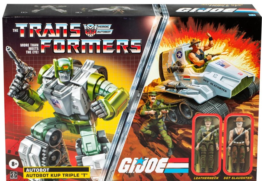 Transformers GI Joe Collaborative Mash Up Autobot Kup Triple T