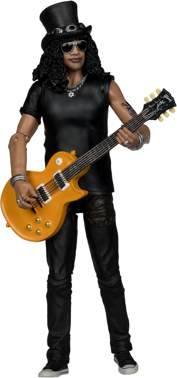 ガンズ・アンド・ローゼズ　スラッシュフィギュア　マクファーレントイズ McFarlane Toys Guns N Roses Music Maniacs Slash 6 Action Figure