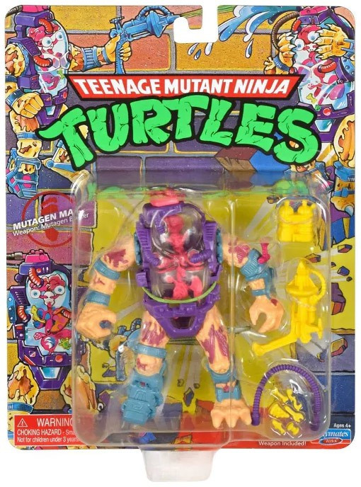 Teenage Mutant Ninja Turtles 40th Anniversary Mutagen Man 4 Action