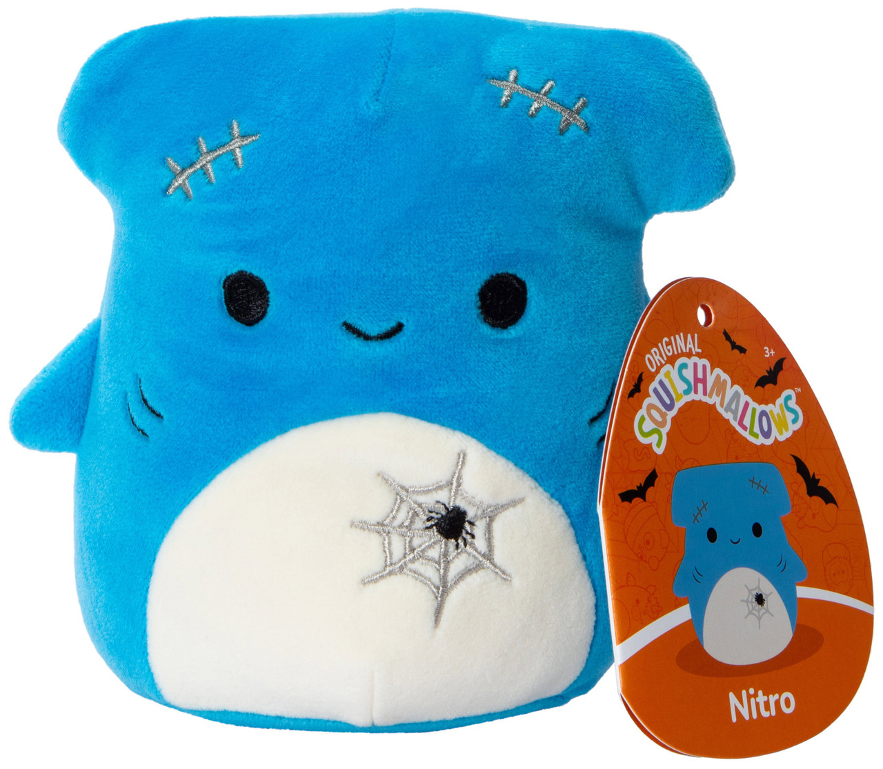 Squishmallows Halloween Nitro the Shark 4 Plush Kellytoys - ToyWiz