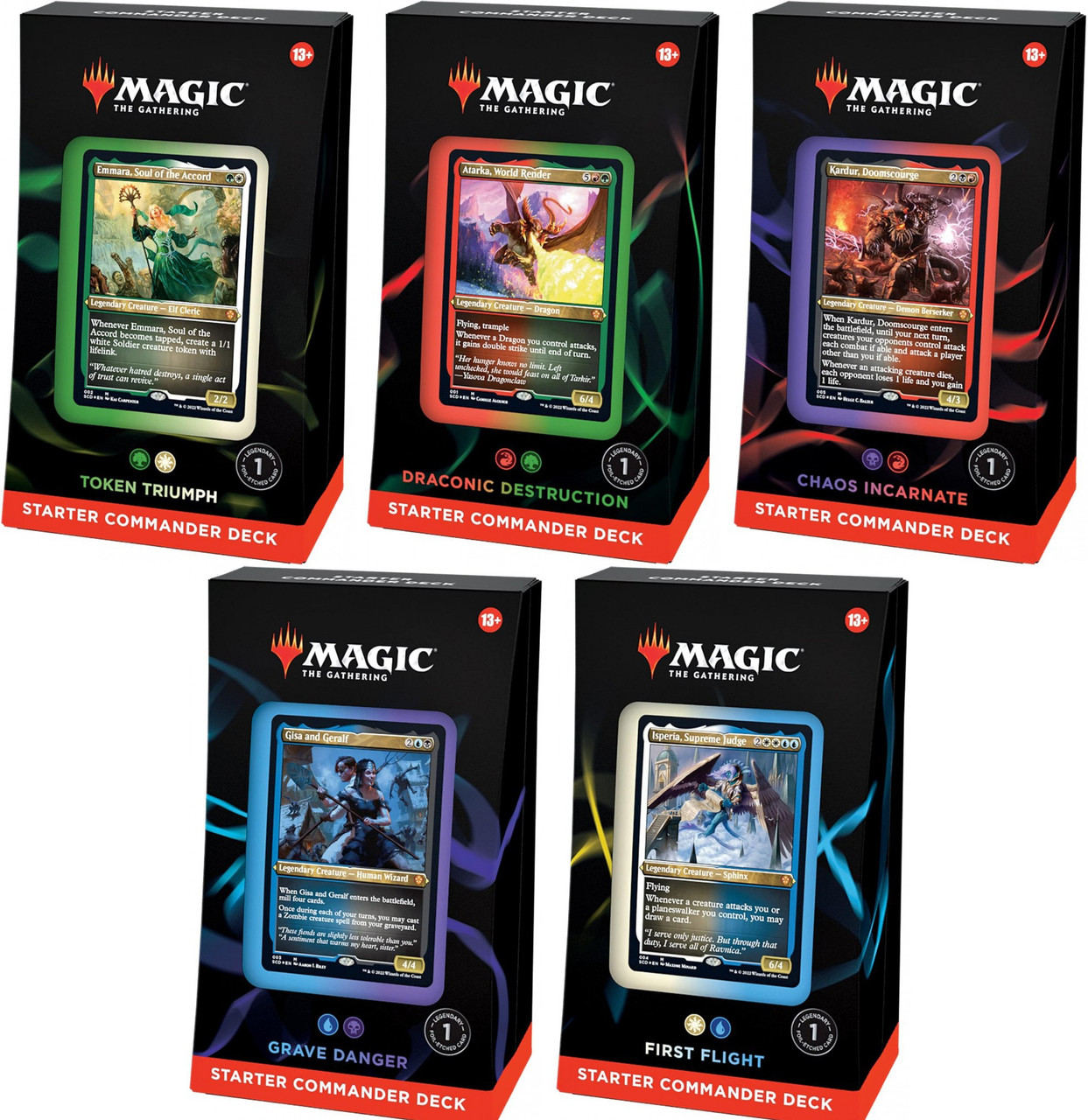 mtg grave danger commander deck list Magic: The Gathering Starter  (Blue-Black) | Ready-to-Play Deck for Beginners and Fans | Ages 13+ including a foil Grave Danger (SCB) (Commander /