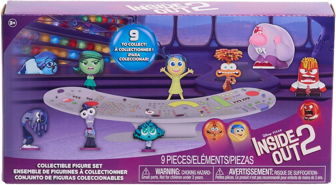 Disney Pixar Inside Out 2 Ennui, Joy, Anxiety, Fear, Anger, Envy