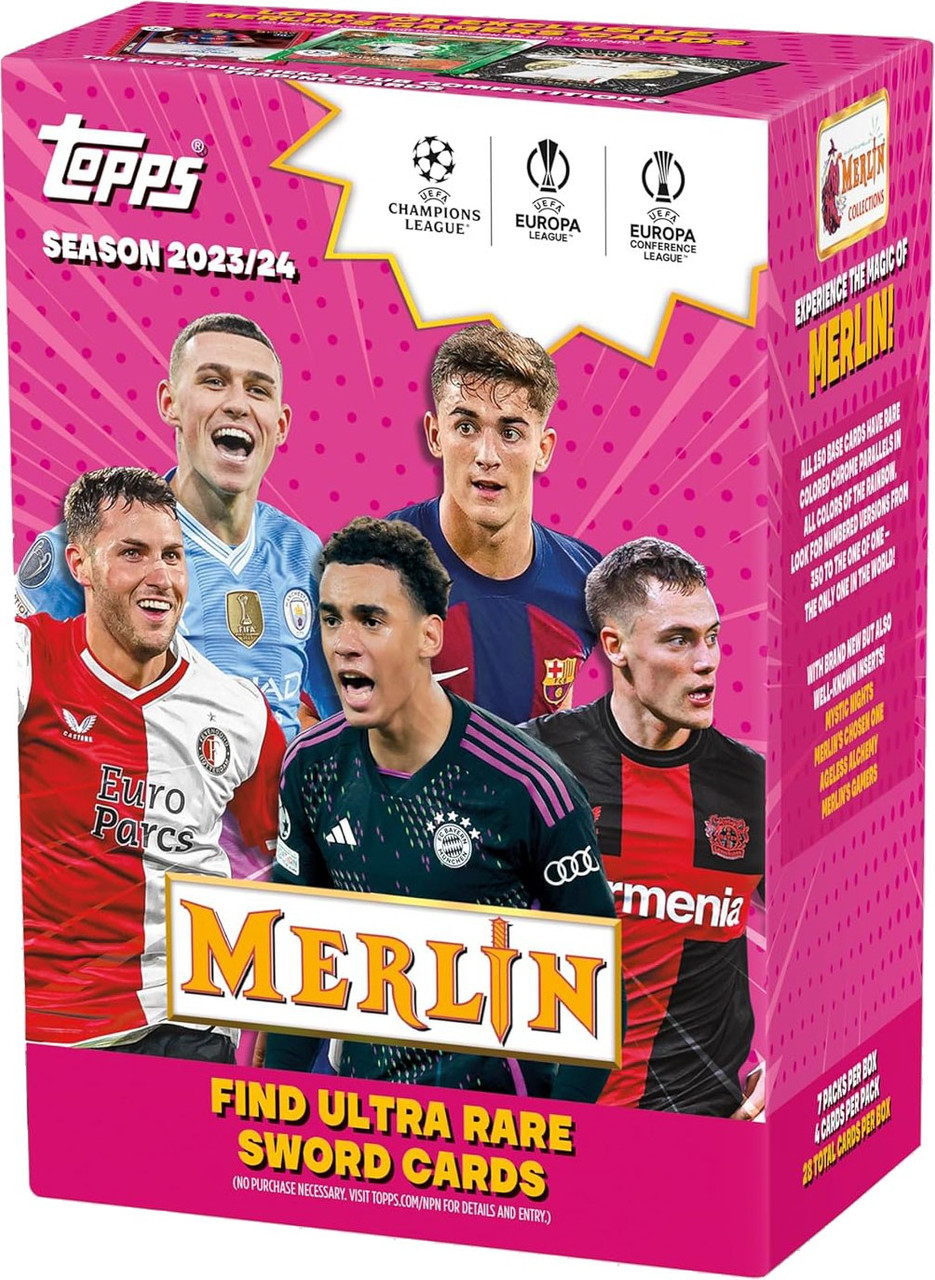 UEFA Champions League Topps 2023-24 Merlin Collection Soccer