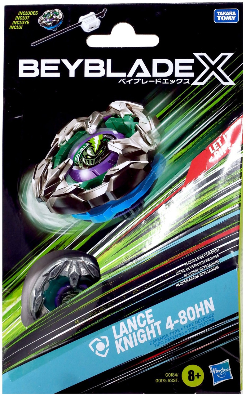 Beyblade X Lance Knight 4-80HN Starter Pack Set Hasbro Toys - ToyWiz