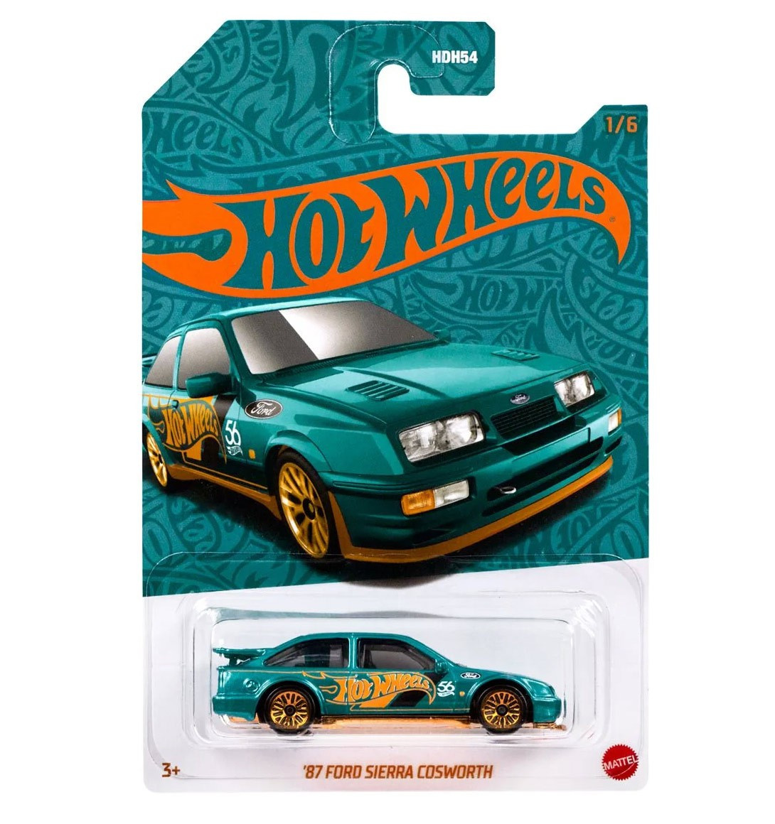 Hot Wheels 56th Anniversary 2024 Pearl Chrome Series 2 87 Ford