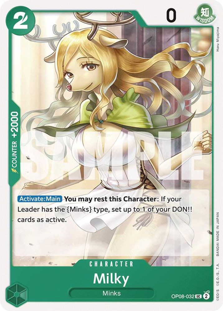 One Piece Trading Card Game Two Legends Single Card Uncommon Milky