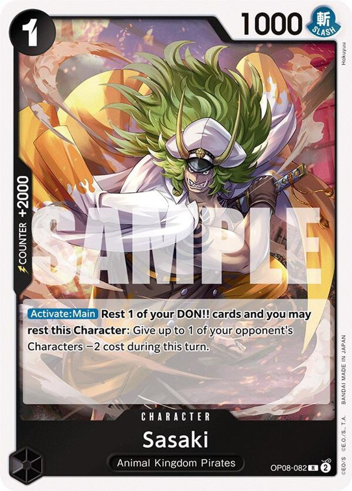 One Piece Trading Card Game Two Legends Single Card Rare Sasaki