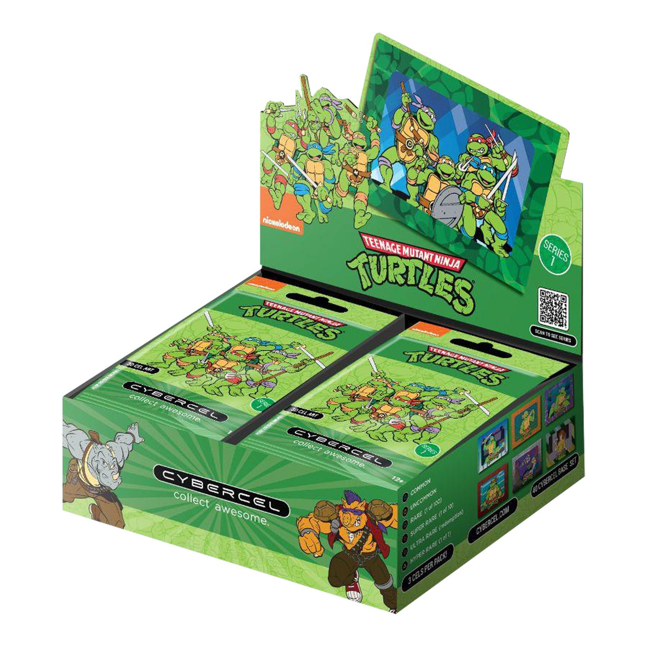 Teenage Mutant Ninja Turtles Series 1 Trading Card Box 20 Packs