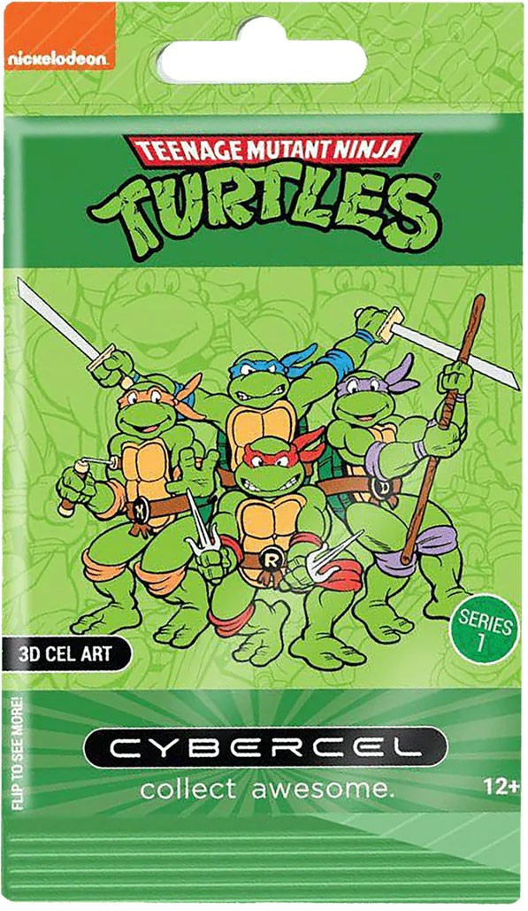 Teenage Mutant Ninja Turtles Series 1 Trading Card Pack 3 Cards