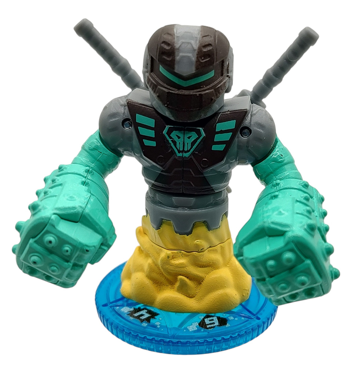 Legends of Akedo Ninja Fury Psyclone Shutdown Action Figure Loose