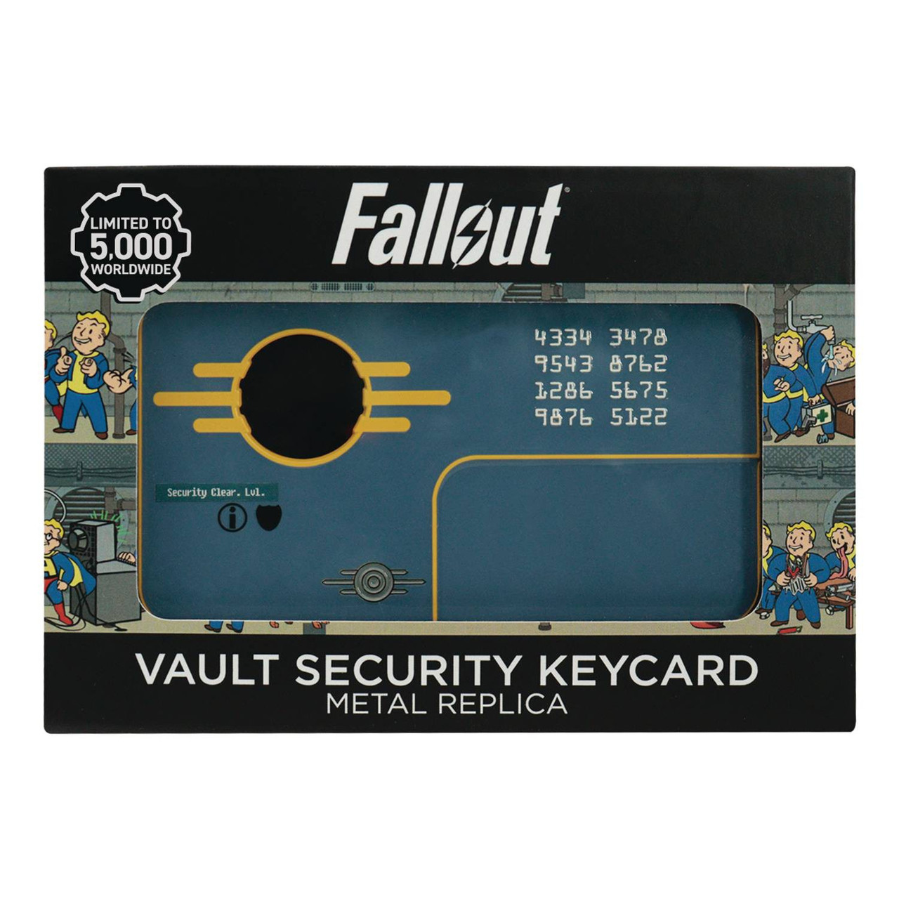 Fallout Vault Security Key Metal Replica Fanattik Collectibles