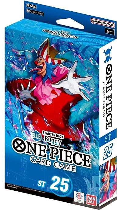 one piece tcg blue deck TCG: [ST-25] This release features six colours of Starter Decks which are from previous series Starter Deck 22 Might Be