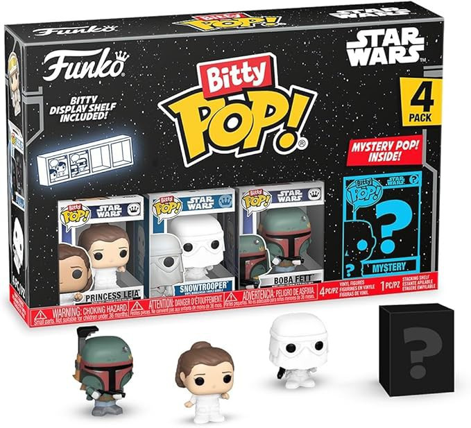 Funko POP! スターウォーズ4体セット（フューチュラ版）ハードケース付 Funko POP! スターウォーズ4体セット（フューチュラ版）ハードケース付