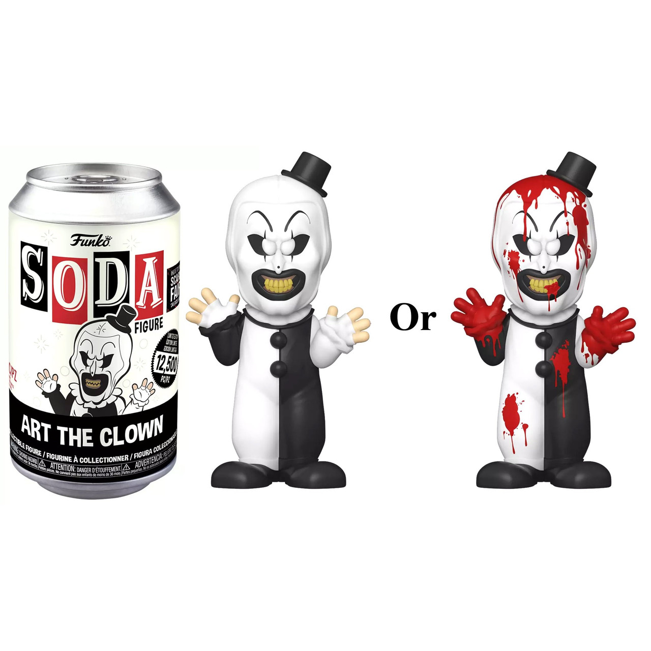 Funko The Terrifier Vinyl Soda Art the Clown Exclusive Figure 1