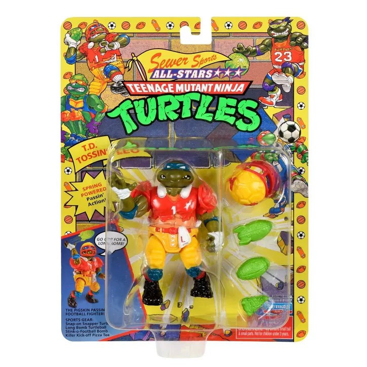 Teenage Mutant Ninja Turtles Classic Sewer Sports All-Stars T.D.