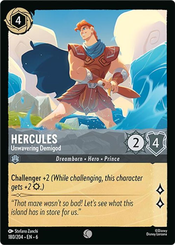 hercules lorcana cards - Whispers in the Well - 1 Artist Disney Lorcana Trading Card Game