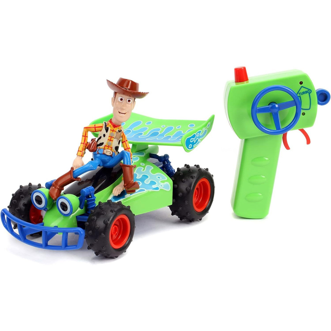 Disney Pixar Toy Story Turbo Buggy RC with Woody Remote Control