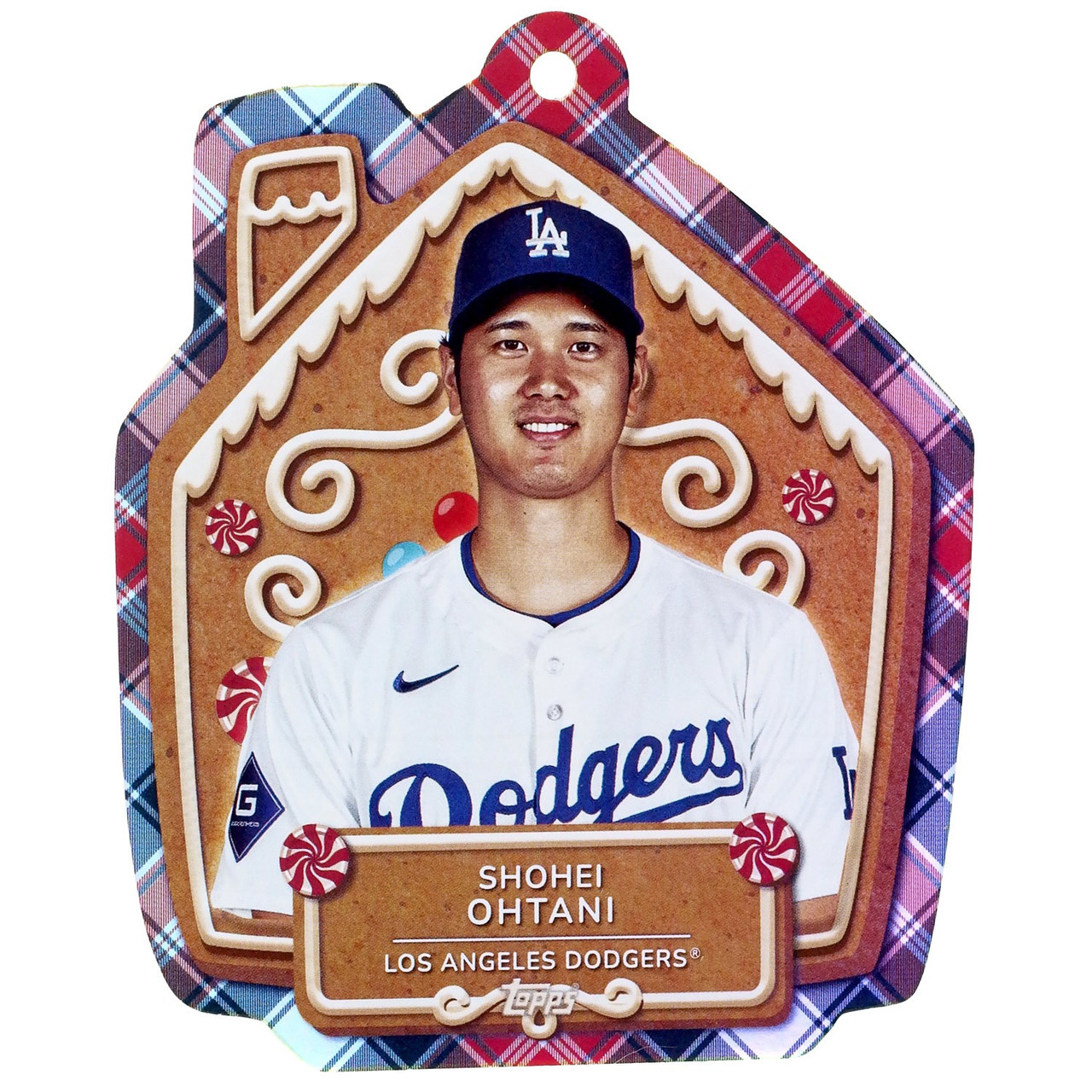 MLB 2024 Topps Holiday Single Card Oversized Die-Cut MLB Ornaments