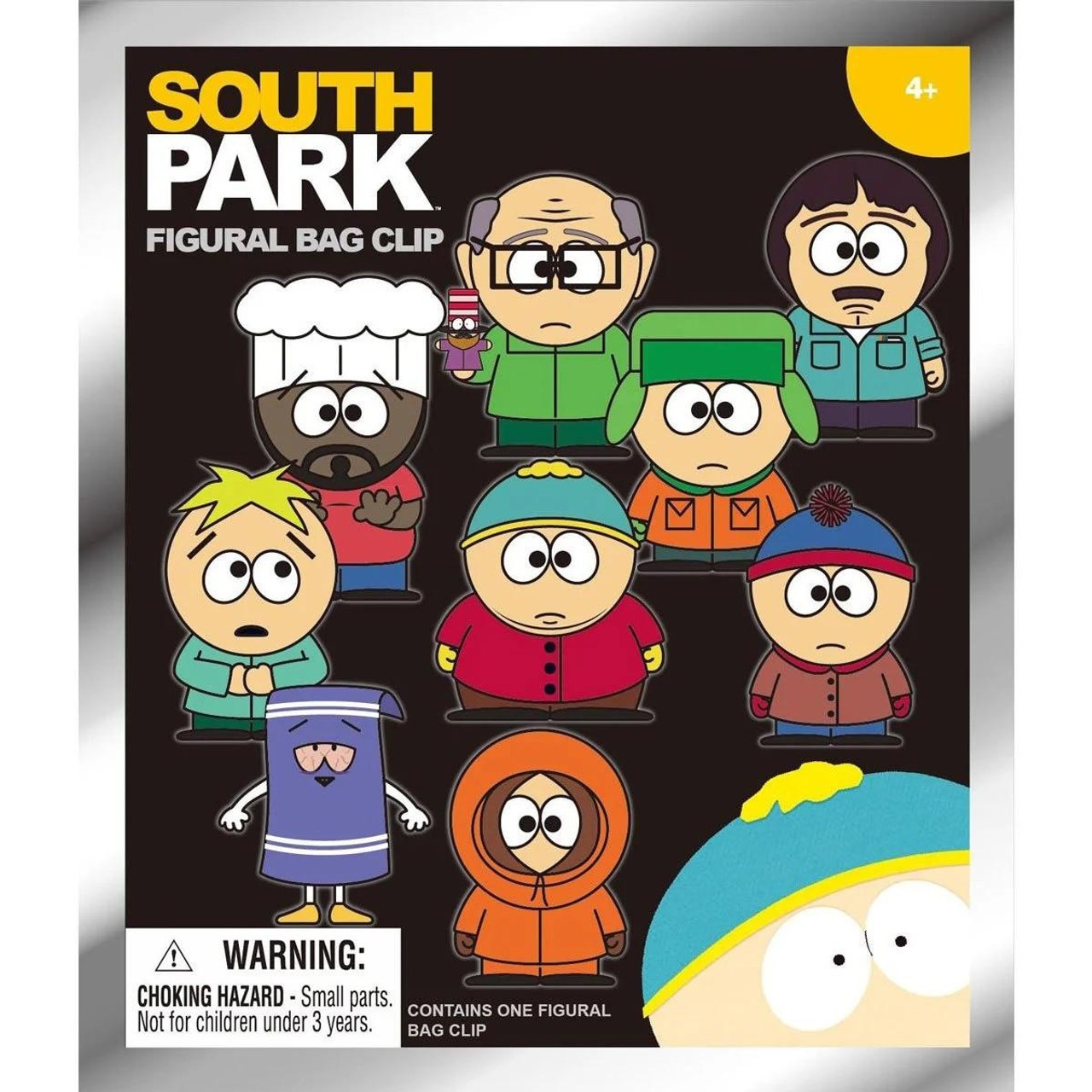 South Park 3D Figural Foam Bag Clip South Park Series 1 Mystery